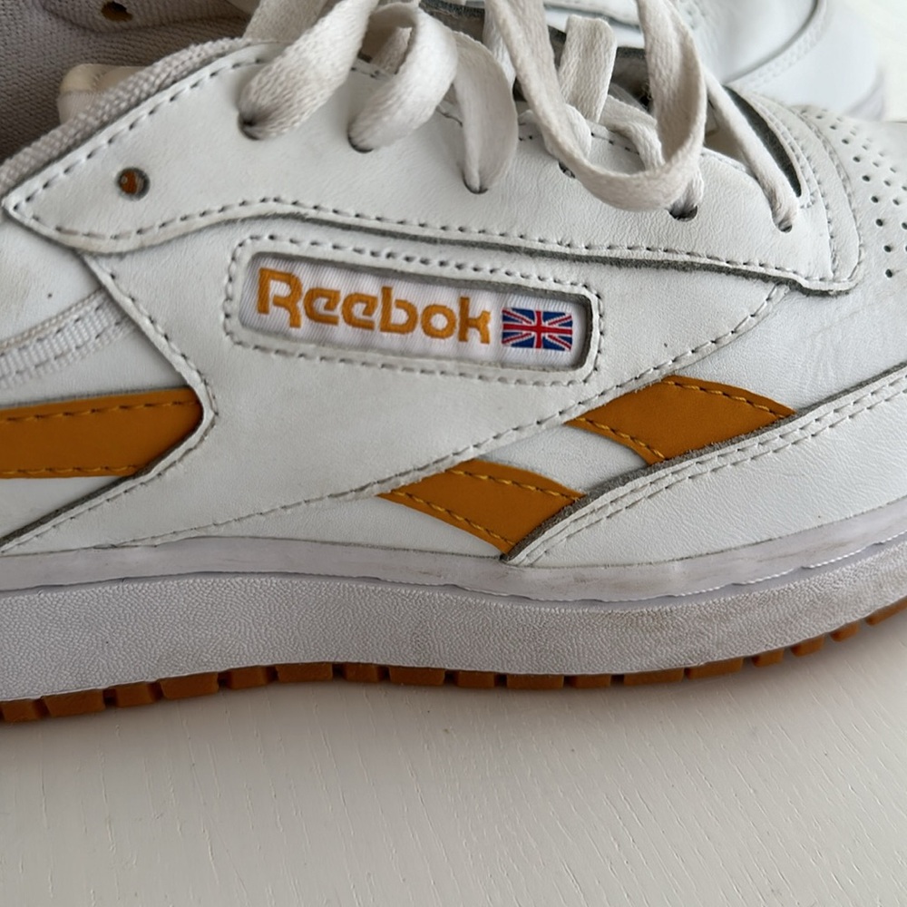 Reebok Women's White and Gold Sneakers - Picture 8 of 8